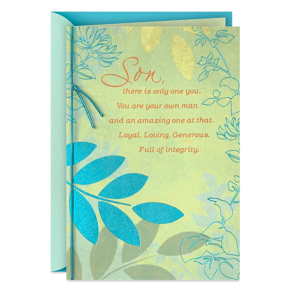 You Are Your Own Man Birthday Card for Son for only USD 6.99 | Hallmark