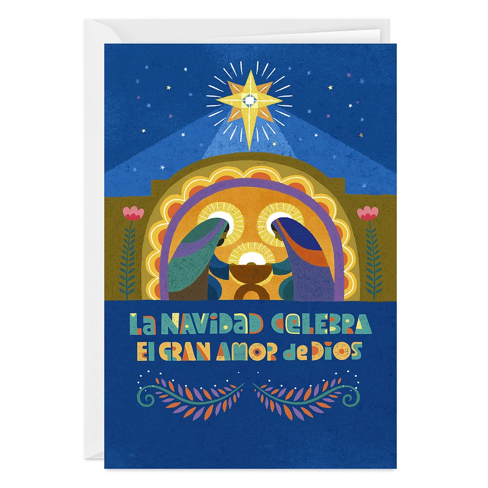 Modern Nativity Spanish-Language Religious Custom Christmas Card for only USD 4.99 | Hallmark