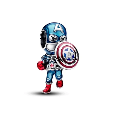 Marvel The Avengers Captain America Charm 793129C01