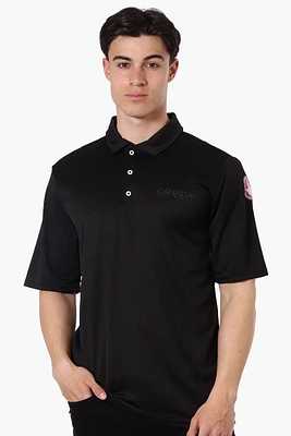 Canada Weather Gear Mesh Short Sleeve Polo Shirt