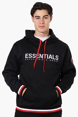 Essentials Super Triple Goose Striped Cuff Detail Hoodie