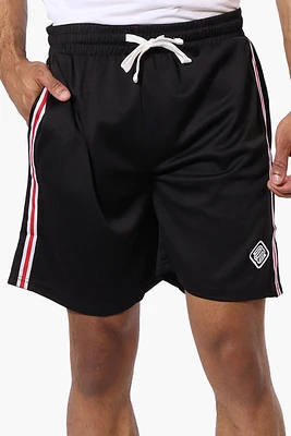 Mecca Side Stripe Mesh Shorts