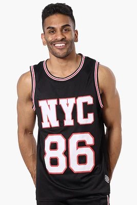 Mecca NYC Print Mesh Muscle Tee