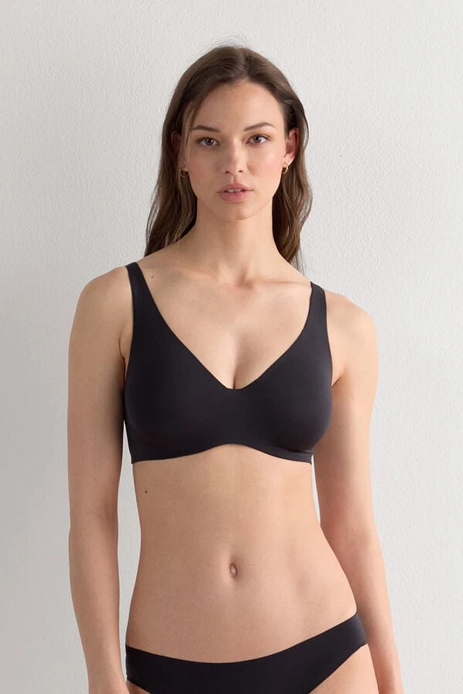Greta Comfort Lounge Balconette Bra Ultralight Microfiber