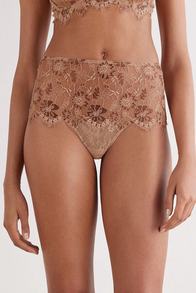 Summer Glow High Waist Brazilian Hipster Panties
