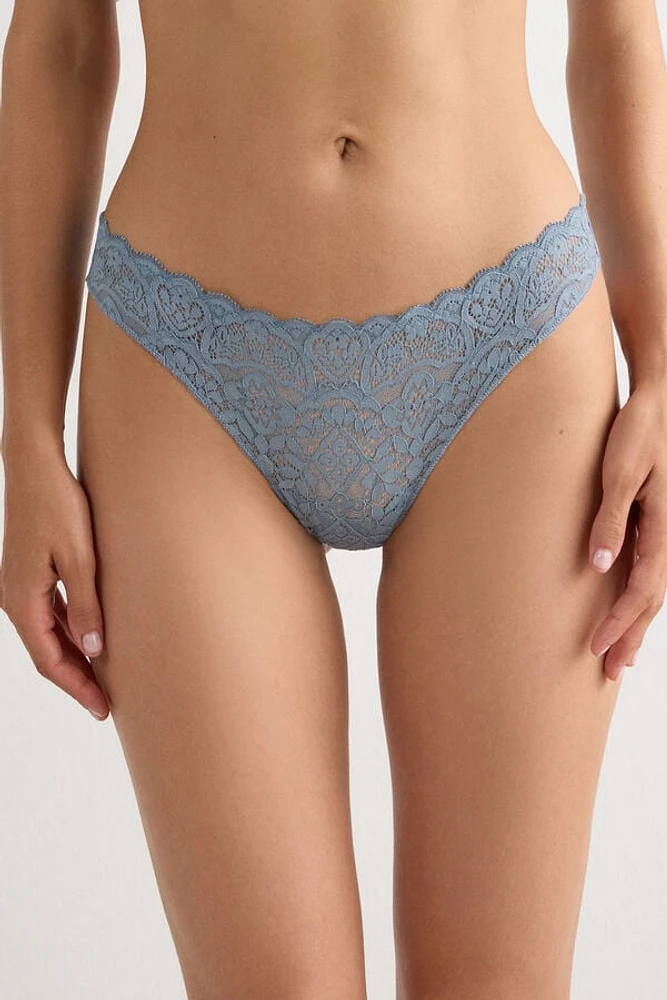 Microfiber Lace Brazilian