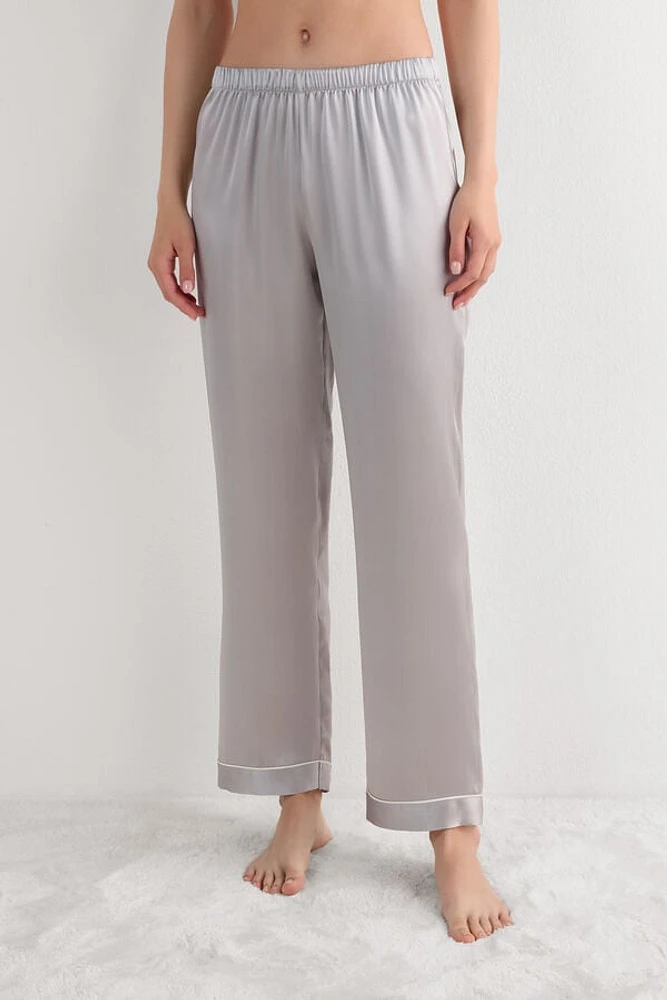 Silk Satin Pajama Pants