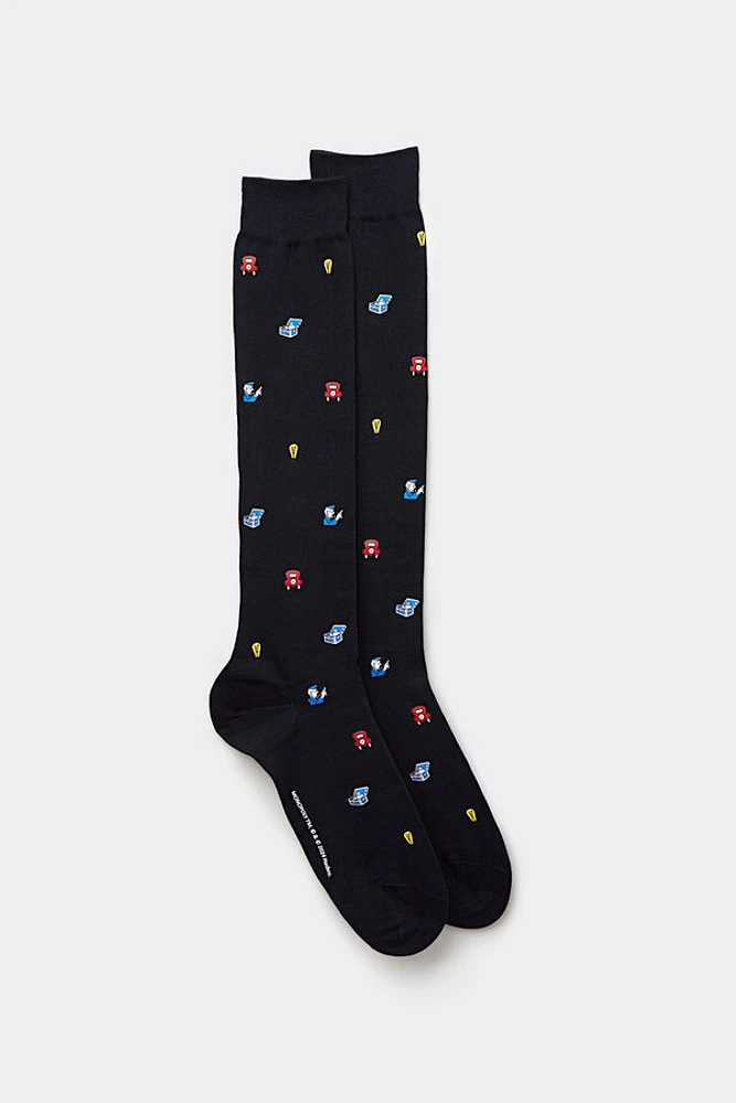 Hasbro Monopoly Soft Cotton Knee Socks