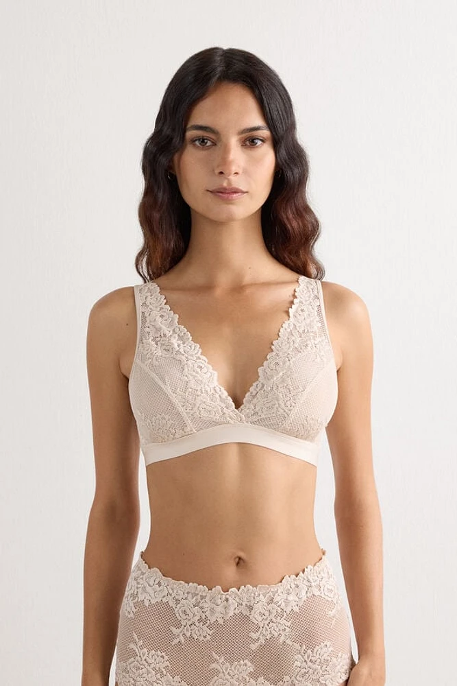 Pretty Flowers Lara Triangle Bra