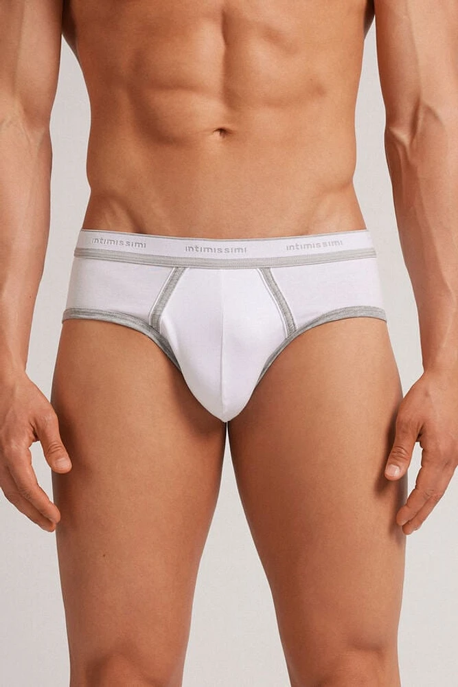 Superior Cotton Briefs with Logo