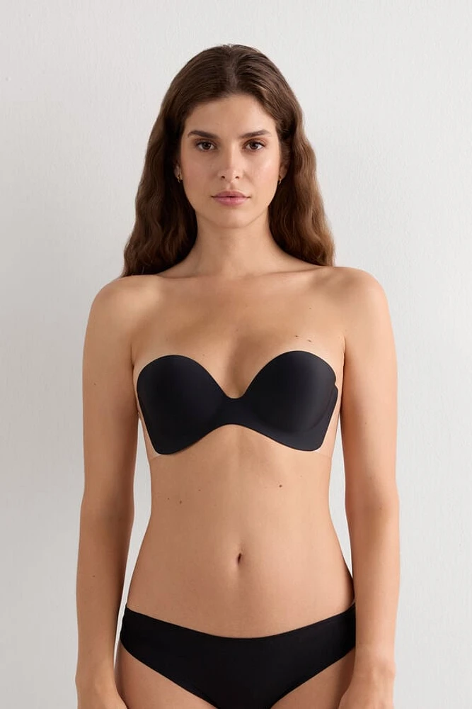 Transparent Back Strapless Bra
