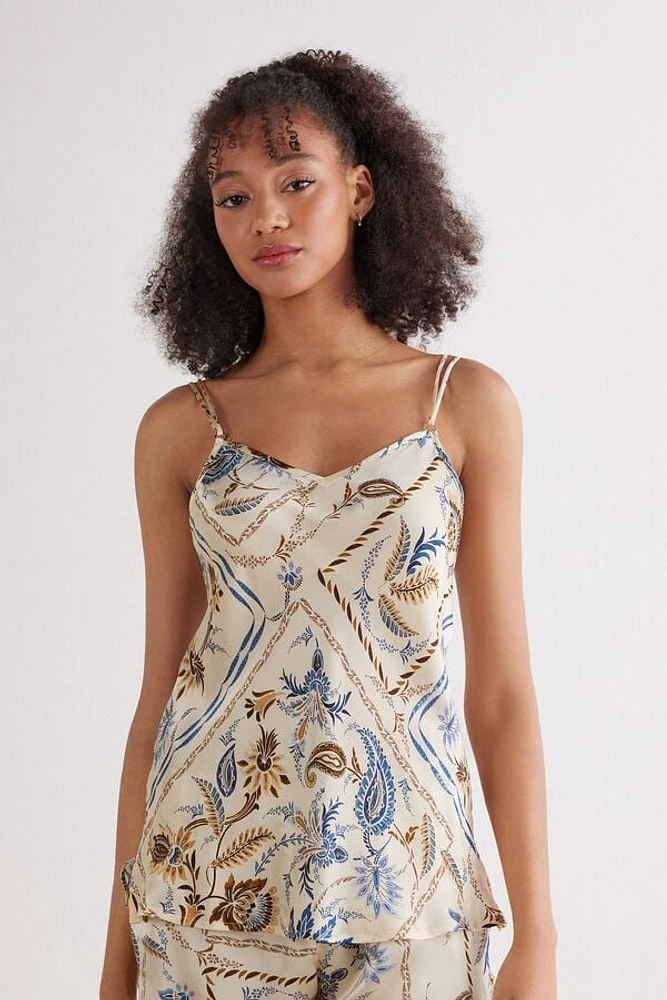Italian Riviera Silk Top