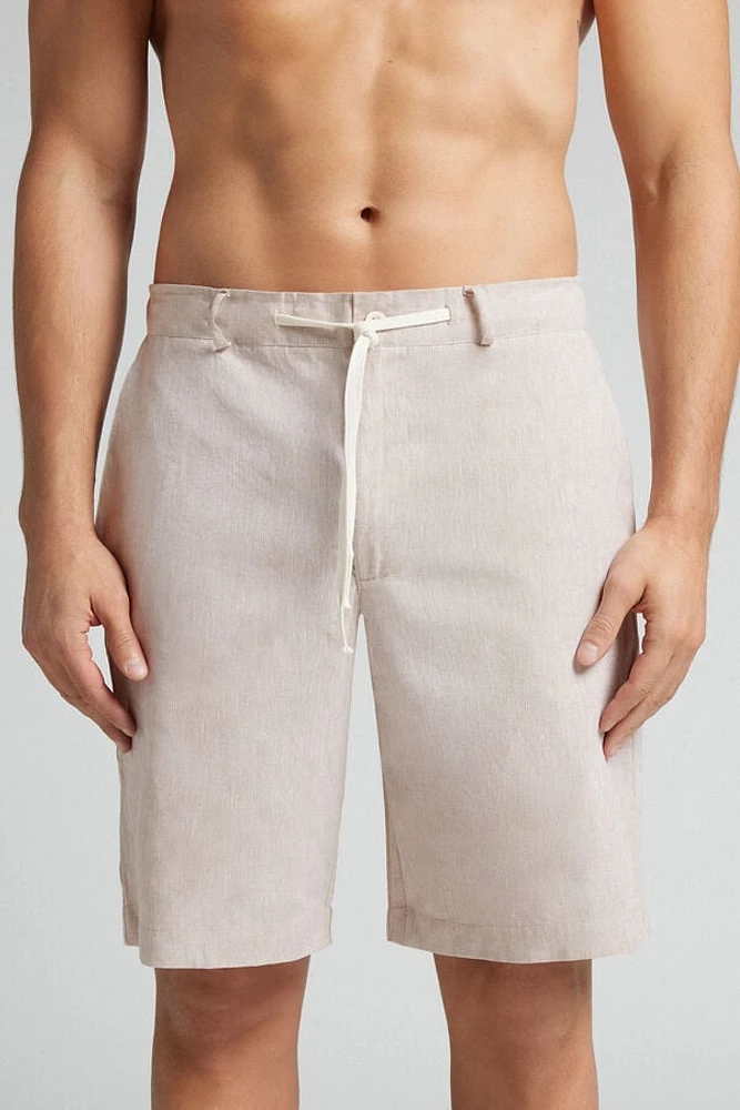 Linen and Cotton Shorts