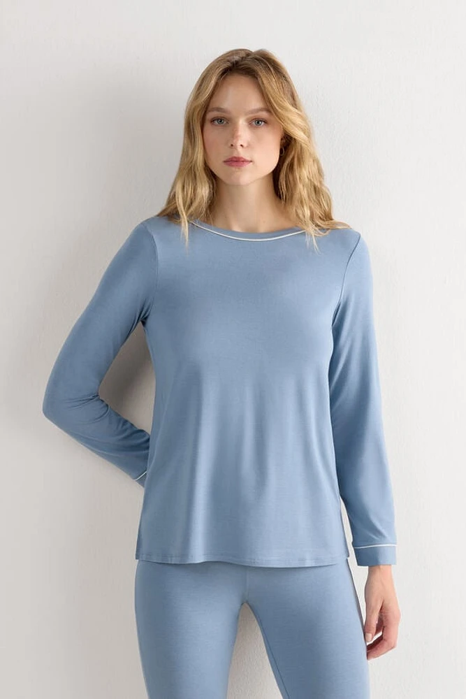 Long Sleeve Modal Top