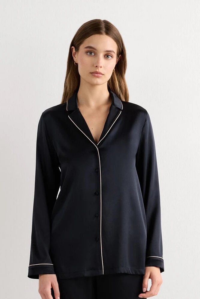 Menswear Cut Silk Jacket