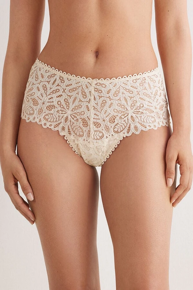 Italian Riviera High Waist Hipster Brazilian