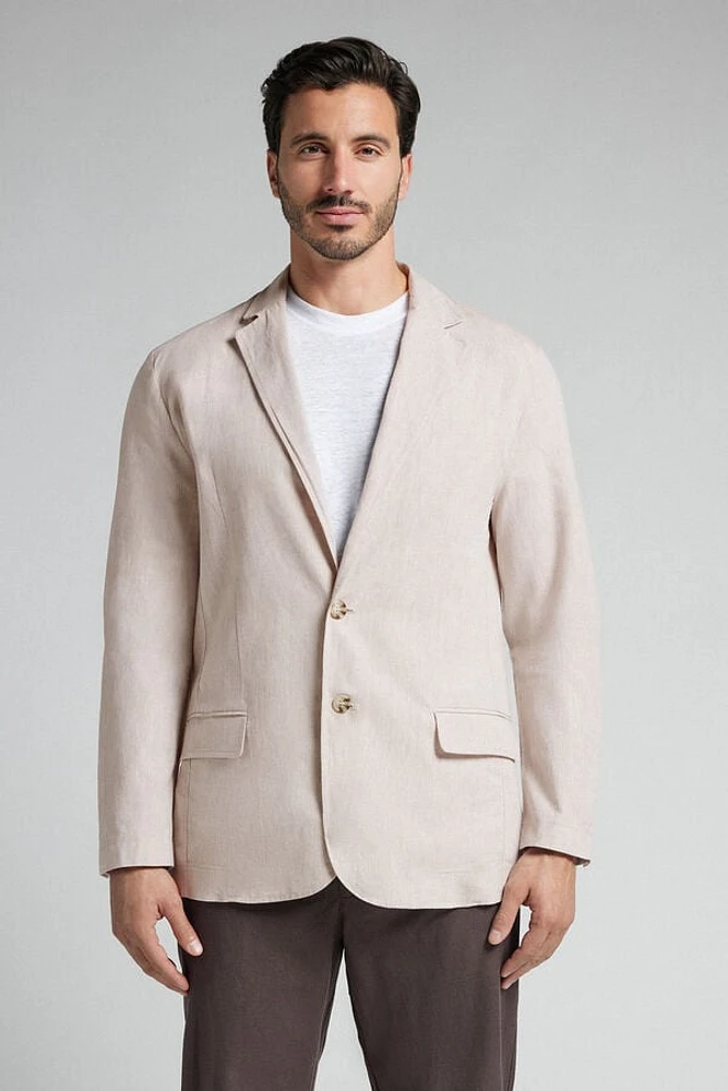 Linen and Cotton Cloth Jacket