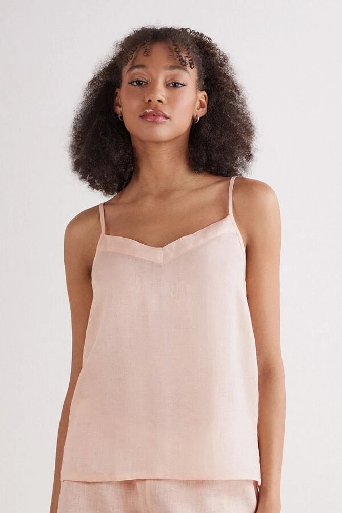 The Pure Linen Top Fabric
