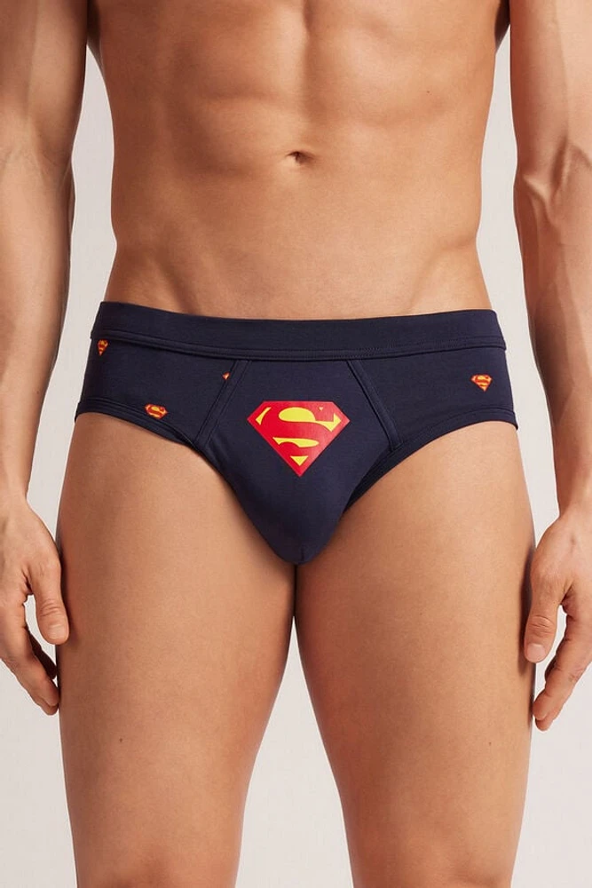 DC Comics Superman Print Superior Cotton Briefs