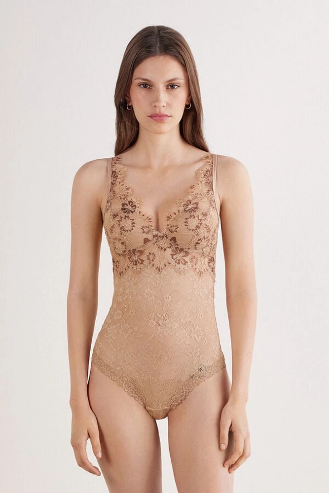 Summer Glow Elena Lace Bodysuit