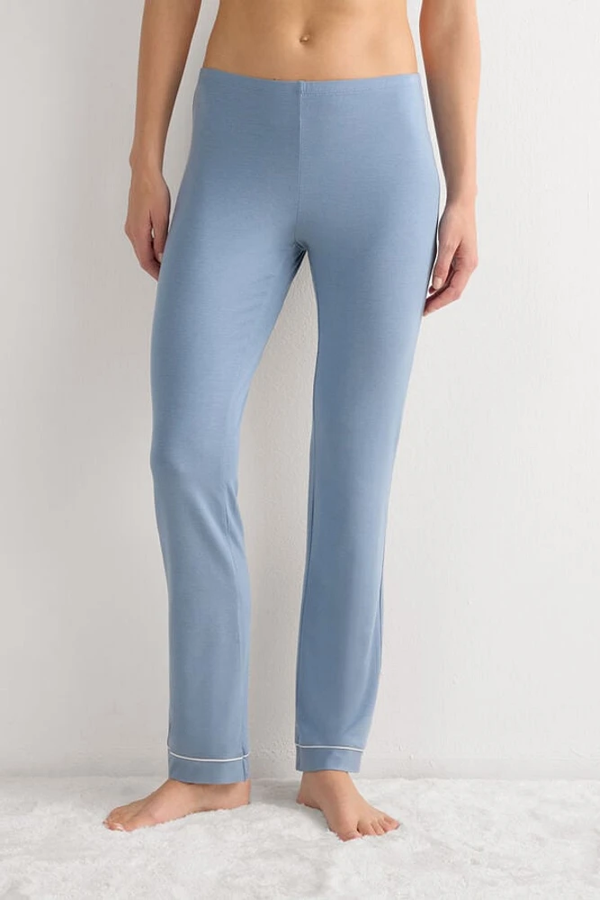 Long Micromodal Trousers