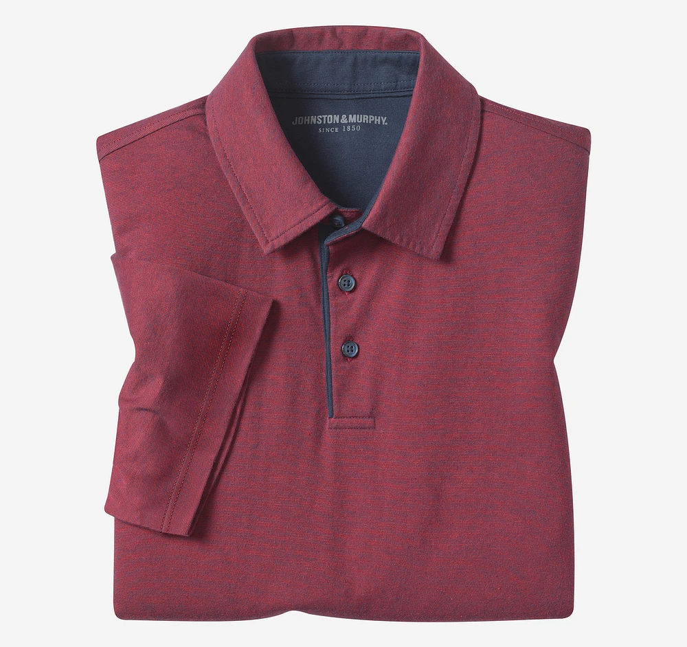 Fine Stripe Polo
