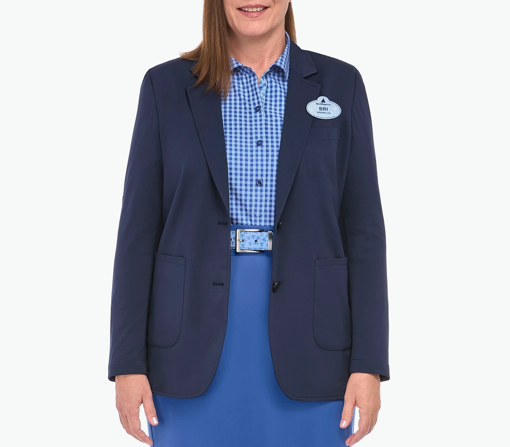 Women's Solid Knit Blazer