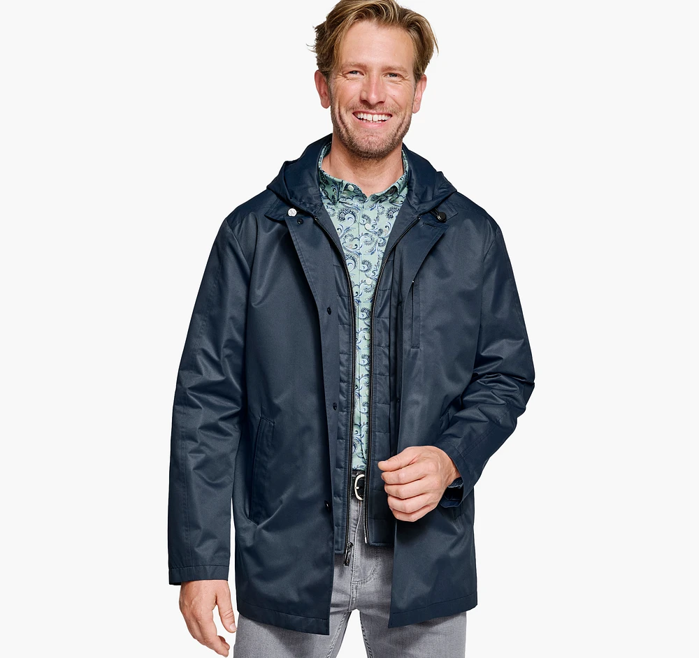 Upton Water-Resistant Raincoat