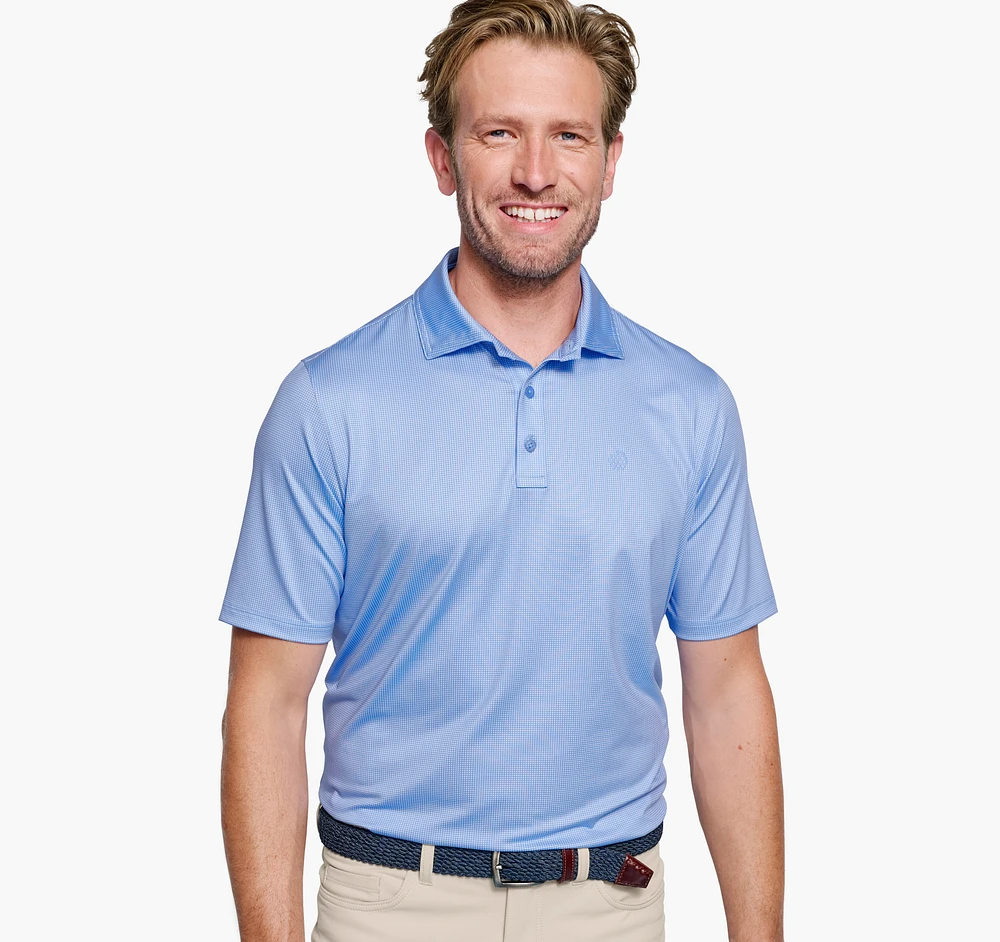 XC4® Performance Gingham Polos + Cool Degree™