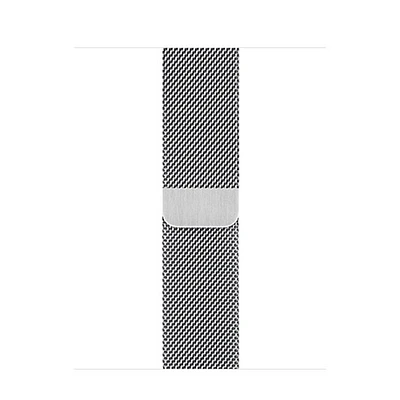 Apple Watch 42/44/45mm Silver Milanese Loop