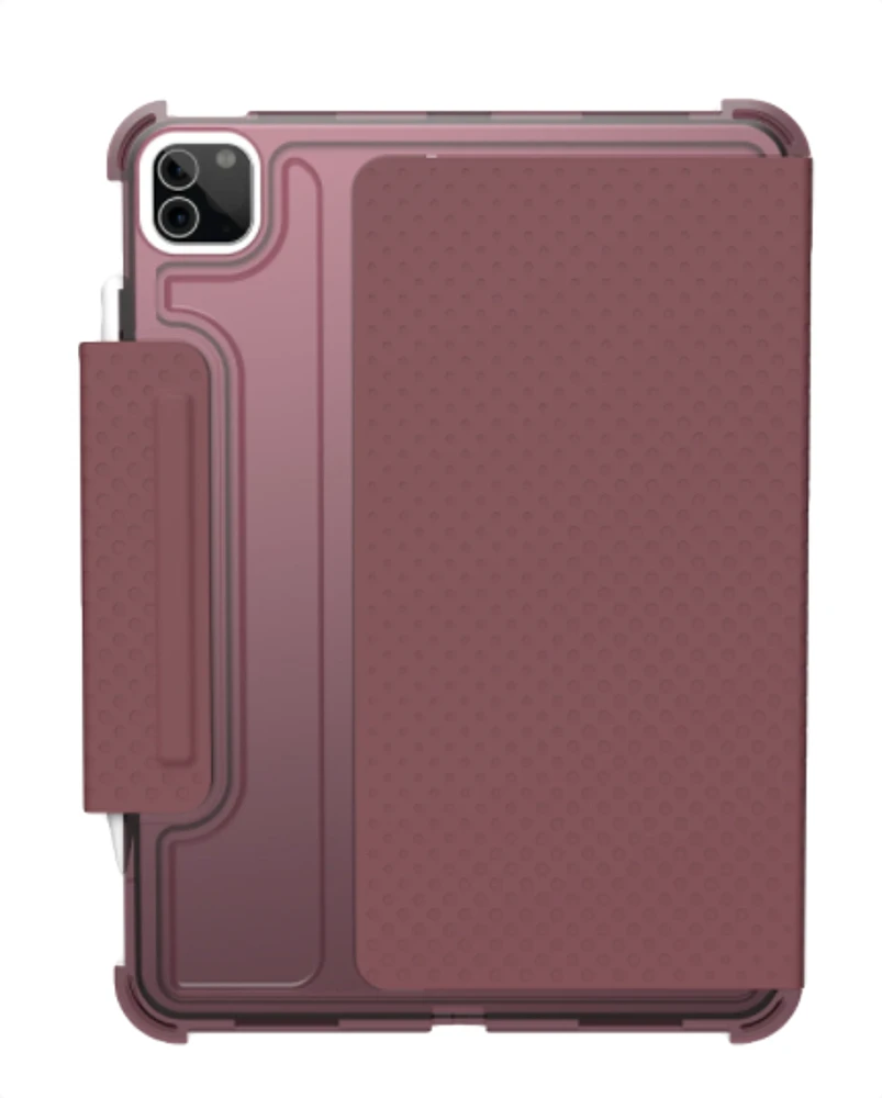 UAG Lucent Folio Case iPad Pro 11-inch (2nd/3rd/4th Gen) iPad Air (4th/5th Gen) - Aubergine/Dusty Rose