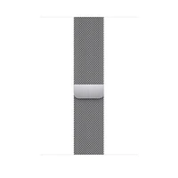 Apple 42/44/45mm Silver Milanese Loop