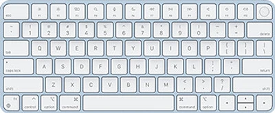 Apple Magic Keyboard with Touch ID for Mac computers with Apple silicon - Blue