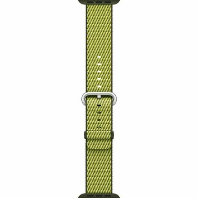 Apple Watch 38/40/41mm Dark Olive Woven Nylon Band (Demo)