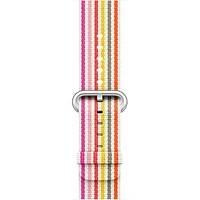 Apple Watch 38mm Pink Stripe Woven Nylon Band (Demo)