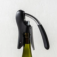 KSP Bar Essentials Lever Wine Bottle Opener (Silver/Black)
