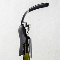 KSP Bar Essentials Lever Wine Bottle Opener (Silver/Black)