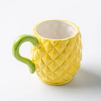 Boston Warehouse Flea Market Shaped 'Pineapple' Mug (Multi Colour)