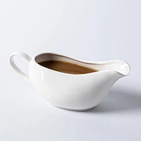 KSP Pour Porcelain Gravy Boat (White)