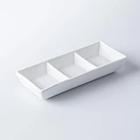 A La Carte 'Essentials' Porcelain Sauce Dish (White)
