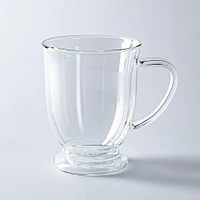 KSP Genoa Double Wall Glass Mug - Set of 2 480ml (Clear)