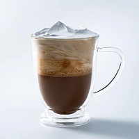 KSP Genoa Double Wall Glass Mug - Set of 2 480ml (Clear)