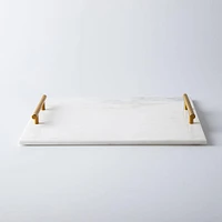 KSP Delight Marble Serving Tray with Handles (Marble)