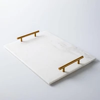 KSP Delight Marble Serving Tray with Handles (Marble)