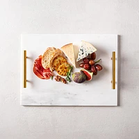 KSP Delight Marble Serving Tray with Handles (Marble)