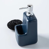 Umbra Square Ceramic Soap Pump (Indigo)