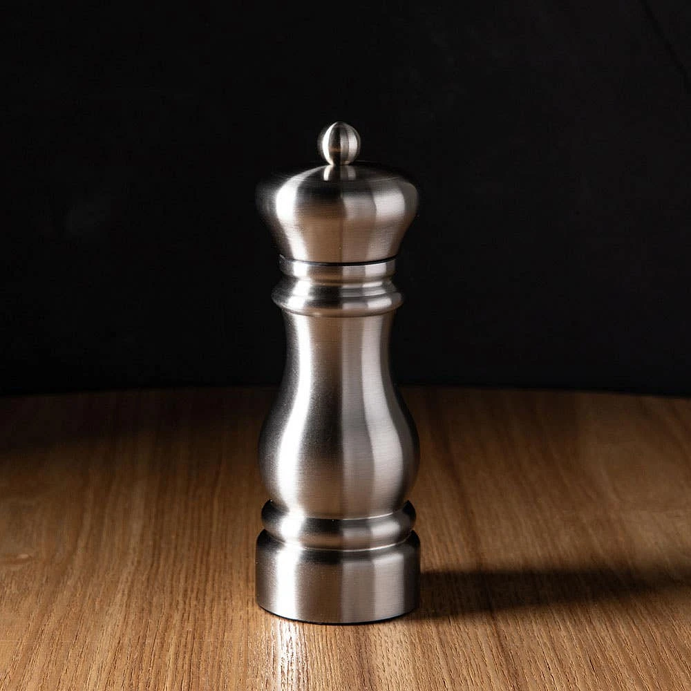 Romer & Bechtel Elite Stainless Steel Pepper Mill (Stainless Steel)