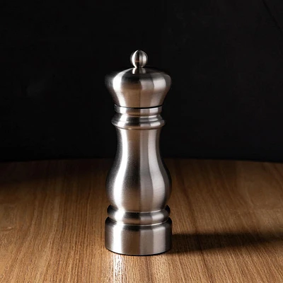 Romer & Bechtel Elite Stainless Steel Pepper Mill (Stainless Steel)