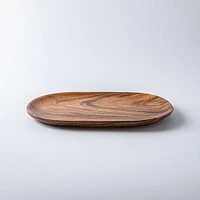 KSP Tala Acacia Wood Oval Serving Tray Medium 36 x 26 x 2.5 cm