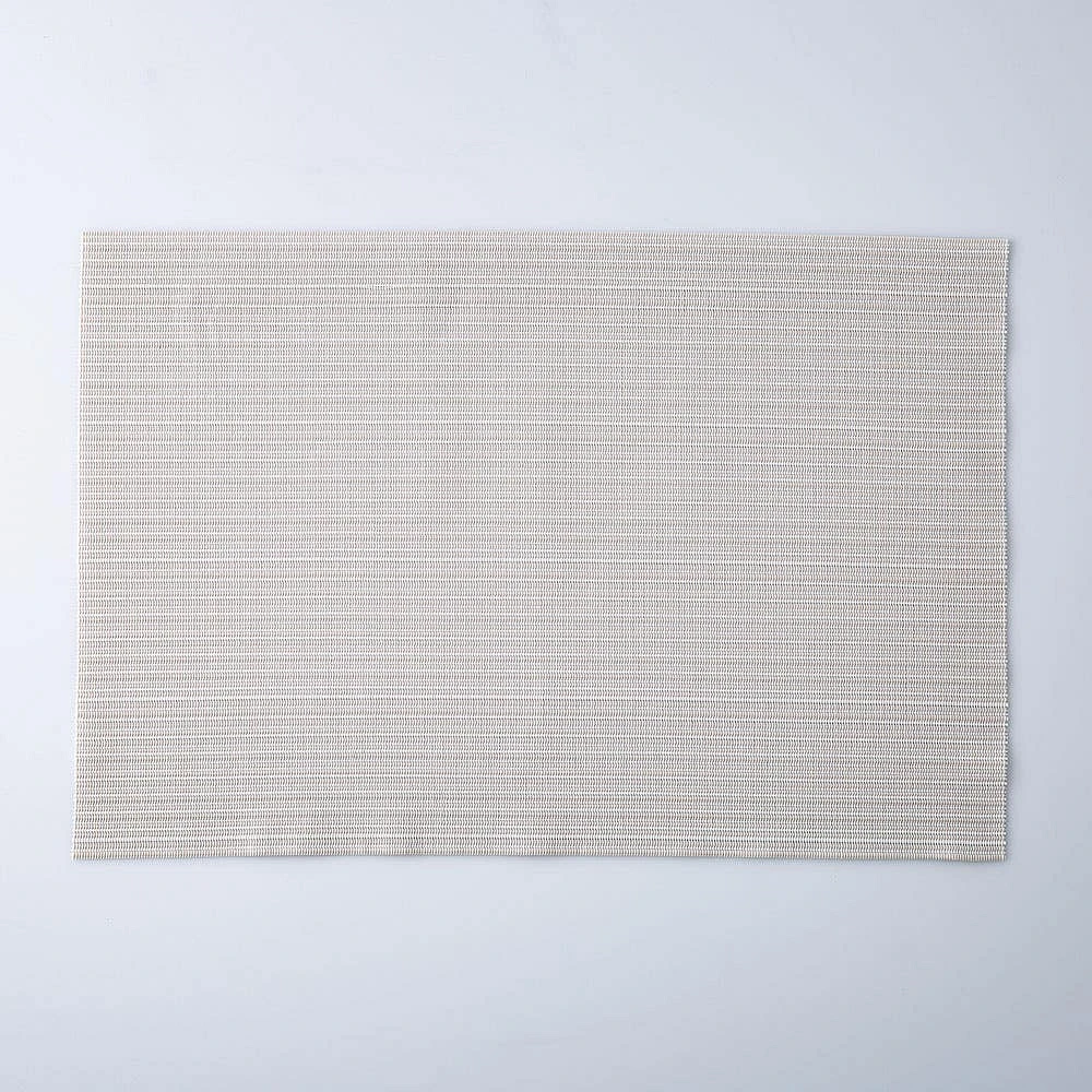KSP Gather & Dine Vega Vinyl Placemat (Natural White)